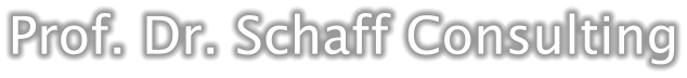 Prof. Dr. Schaff Consulting